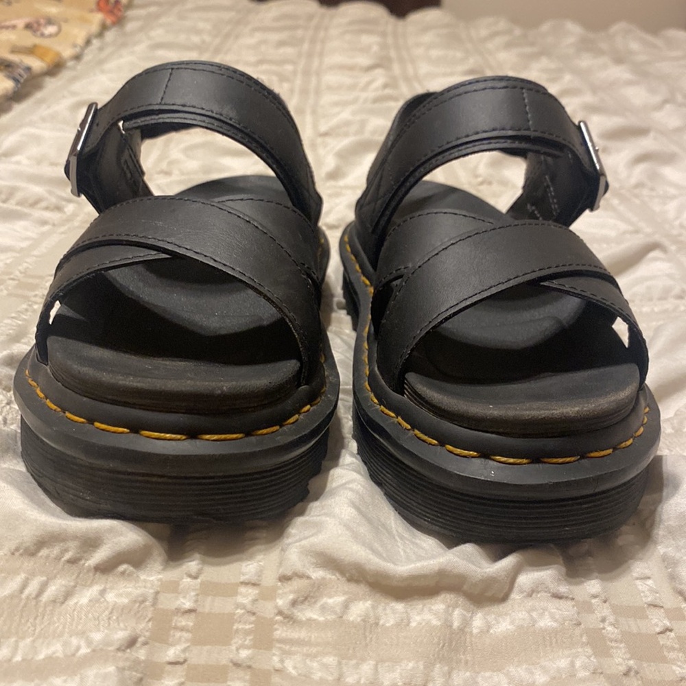 Dr. Martens VOSS II Athena Leather Strap Sandals - Picture 4 of 10
